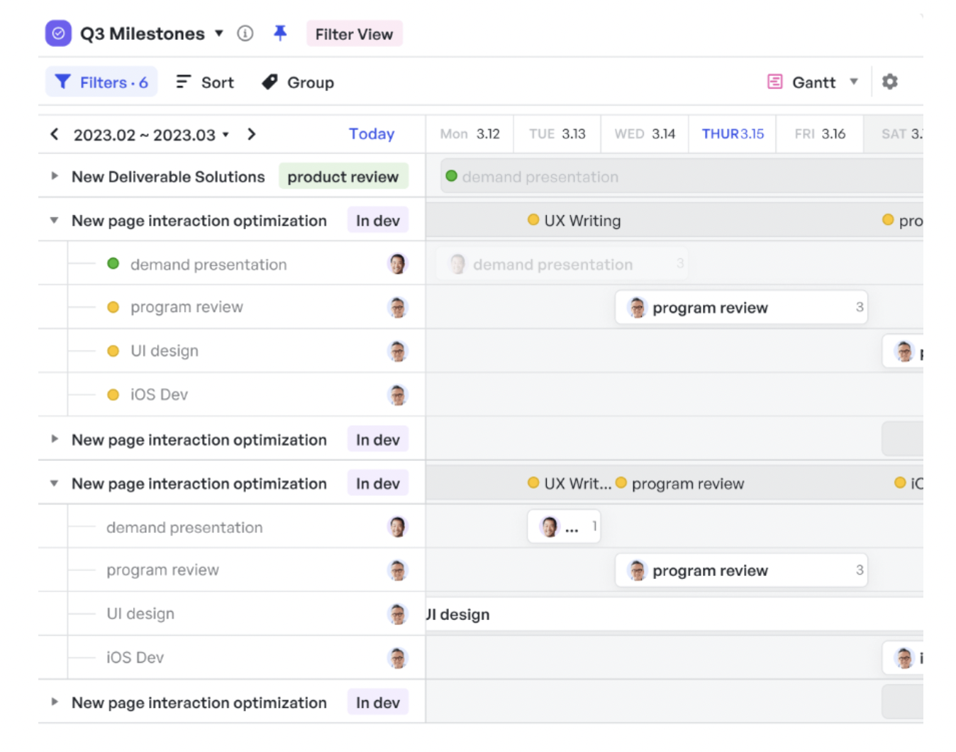 Automated workflow process built with templates and real-time tracking